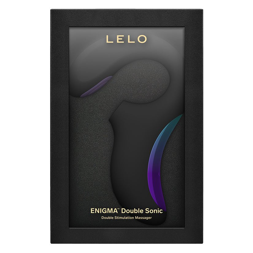 Lelo ENIGMA Double Sonic-Black - Xweetdreamx Brown SootyAdultsBrown SootyXweetdreamx