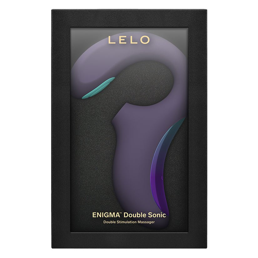 Lelo ENIGMA Double Sonic-Cyber Purple - Xweetdreamx Brown SootyAdultsBrown SootyXweetdreamx