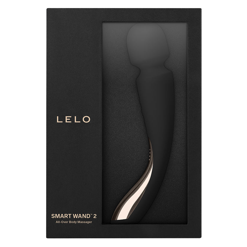 Lelo Smart Wand 2 Medium-Black - Xweetdreamx Brown SootyAdultsBrown SootyXweetdreamx
