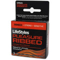 Lifestyles Pleasure Ribbed Condoms - 3 Pack - Xweetdreamx Viridian LetoAccessoriesViridian LetoXweetdreamx