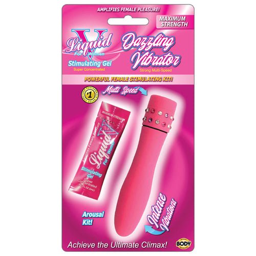 Liquid v Dazzling Vibrator Kit - Xweetdreamx Viridian LetoAccessoriesViridian LetoXweetdreamx