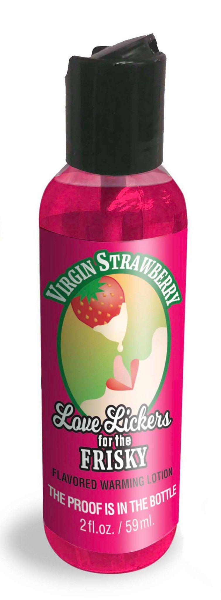Love Lickers Massage Oil - Virgin Strawberry - 1.76 Fl. Oz. - Xweetdreamx Viridian LetoAccessoriesViridian LetoXweetdreamx