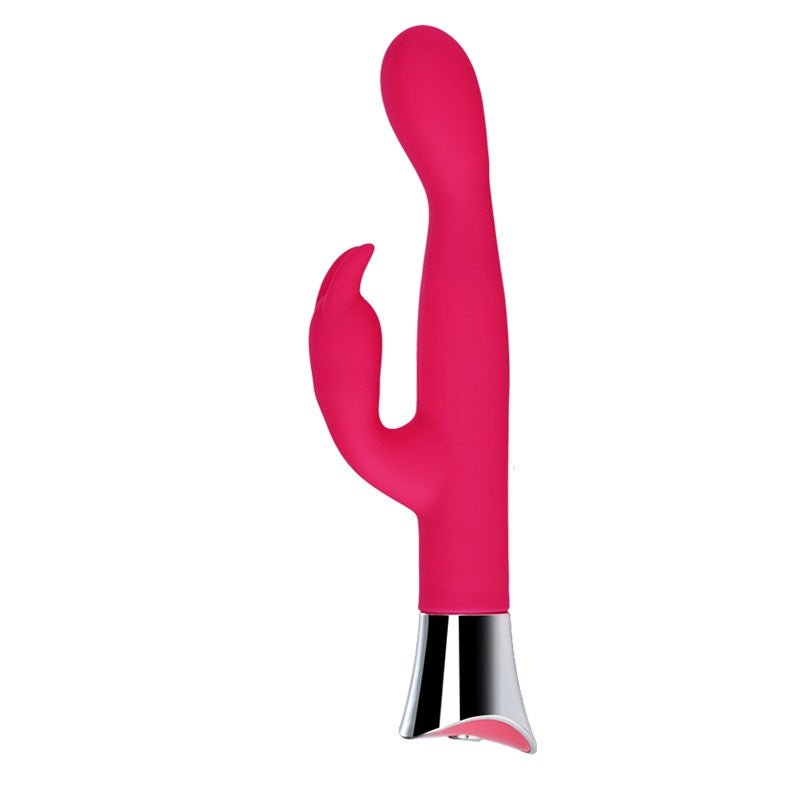 Loving Joy 10 Function Slim Silicone Rabbit Vibrator Pink - Xweetdreamx Maroon CassandraGiftsMaroon CassandraXweetdreamx