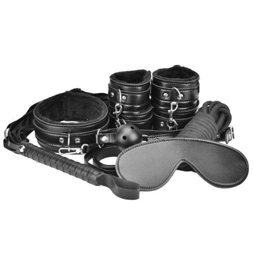 Loving Joy Beginner's Bondage Kit Black (8 Piece) - Xweetdreamx Maroon CassandraGiftsMaroon CassandraXweetdreamx