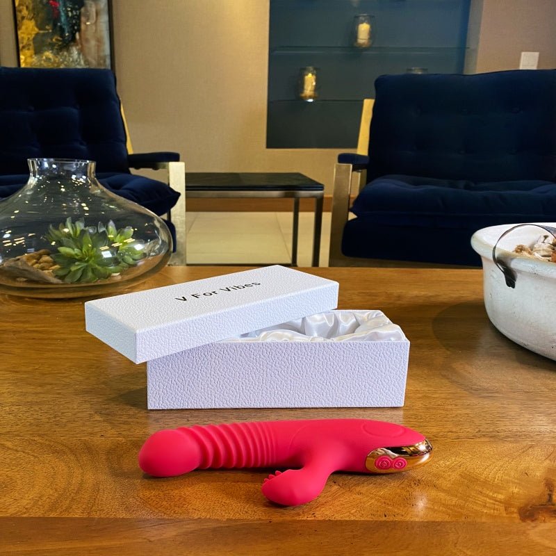 Luna Heated Thrusting Dildo, Sex Toy & Massager For Women - Xweetdreamx Puce PoplarAdultsPuce PoplarXweetdreamx
