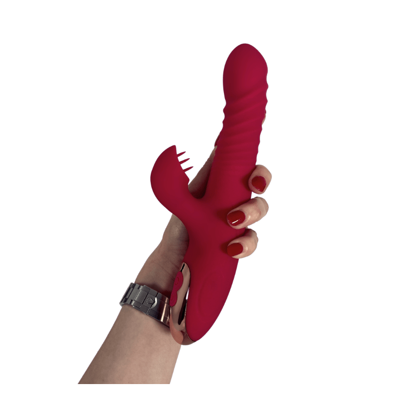 Luna Heated Thrusting Dildo, Sex Toy & Massager For Women - Xweetdreamx Puce PoplarAdultsPuce PoplarXweetdreamx