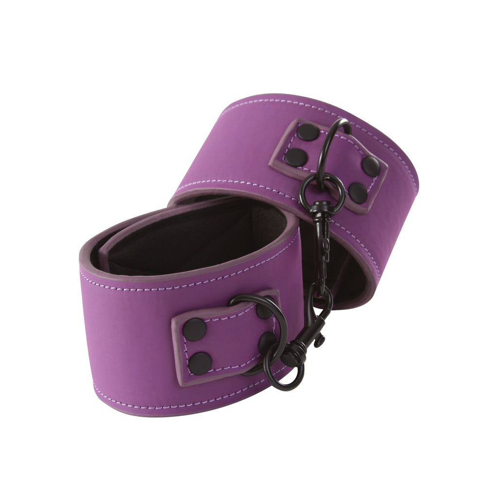 Lust Bondage Wrist Cuff - Purple - Xweetdreamx Viridian LetoAccessoriesViridian LetoXweetdreamx