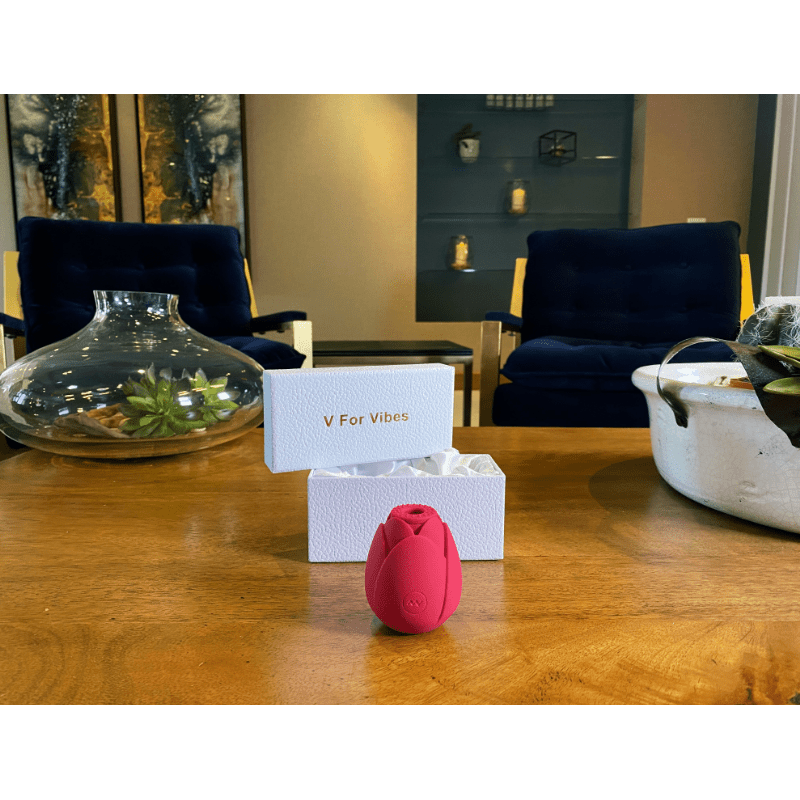 Maia- The Potently Powerful Rose Flower Sex Toy - Xweetdreamx Puce PoplarAdultsPuce PoplarXweetdreamx