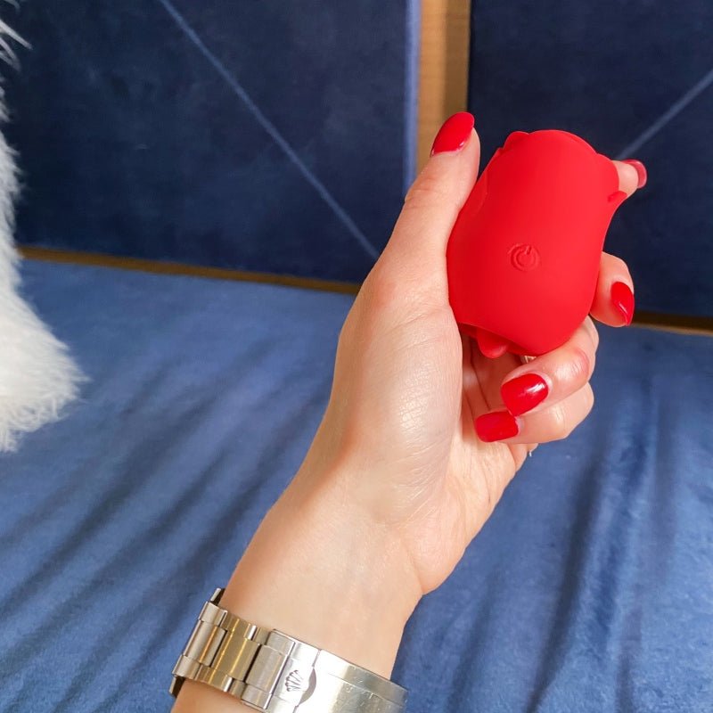 Mania- The Enchanting Sex Rose Tongue Vibrator - Xweetdreamx Puce PoplarAdultsPuce PoplarXweetdreamx