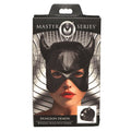 Master Series Dungeon Demon Bondage Hood with Horns - Xweetdreamx Brown SootyAdultsBrown SootyXweetdreamx