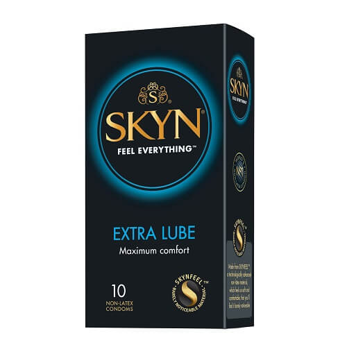 Mates SKYN Extra Lubricated Non Latex Condoms 10 Pack - Xweetdreamx Maroon CassandraGiftsMaroon CassandraXweetdreamx