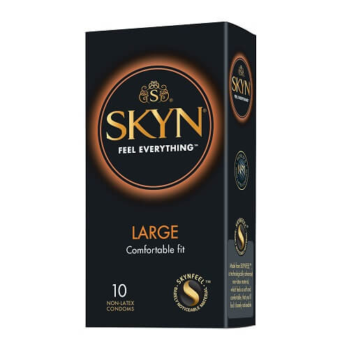 Mates SKYN Large Non Latex Condoms 10 Pack - Xweetdreamx Maroon CassandraGiftsMaroon CassandraXweetdreamx