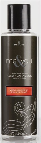 Me and You Massage Oil - Wild Passionfruit and Island Guava - 4.2 Fl. - Xweetdreamx Viridian LetoAccessoriesViridian LetoXweetdreamx