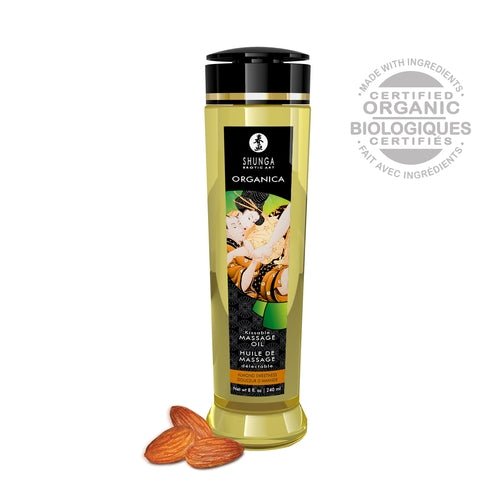 Organica Massage Oils - Almond Sweetness - 8 Fl. Oz. - Xweetdreamx Viridian LetoAccessoriesViridian LetoXweetdreamx