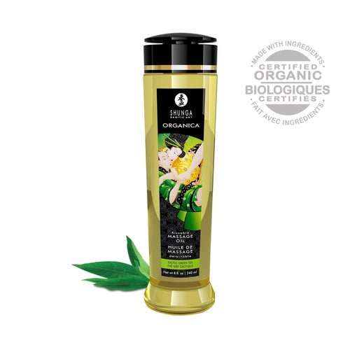 Organica Massage Oils - Green Tea - 8 Fl. Oz. - Xweetdreamx Viridian LetoAccessoriesViridian LetoXweetdreamx