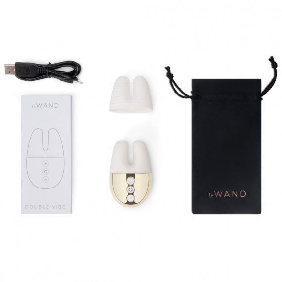 Personal Massager Vibrator Double Vibe White Gold - Xweetdreamx Magenta CaeneusAdultsMagenta CaeneusXweetdreamx