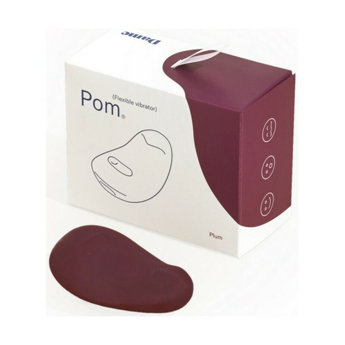 Pom Flexible Clitoral Vibrator Dame Products 20343 - Xweetdreamx BigbuyAdultsBigbuyXweetdreamx