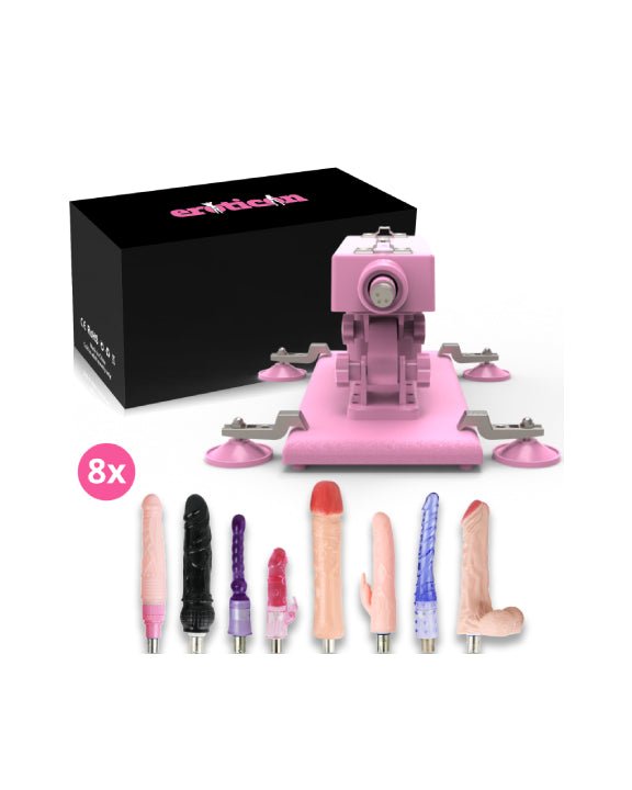 Reid Love Machine with 8 varied attachments - Xweetdreamx Blush HeraAdultsBlush HeraXweetdreamx