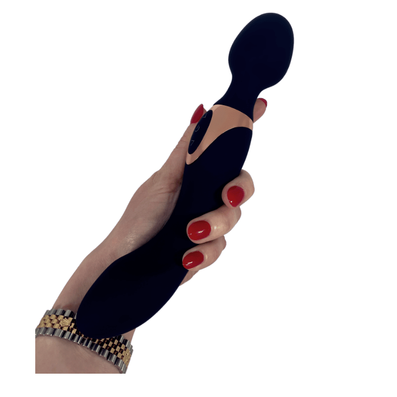 Rhea - The Luxurious and Rechargeable Multispeed Wand Vibrator - Xweetdreamx Puce PoplarAdultsPuce PoplarXweetdreamx