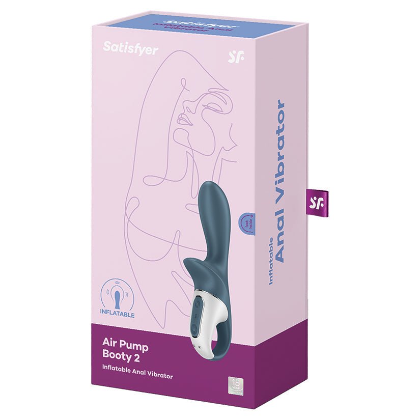Satisfyer Air Pump Booty 2 - Xweetdreamx Brown SootyAdultsBrown SootyXweetdreamx