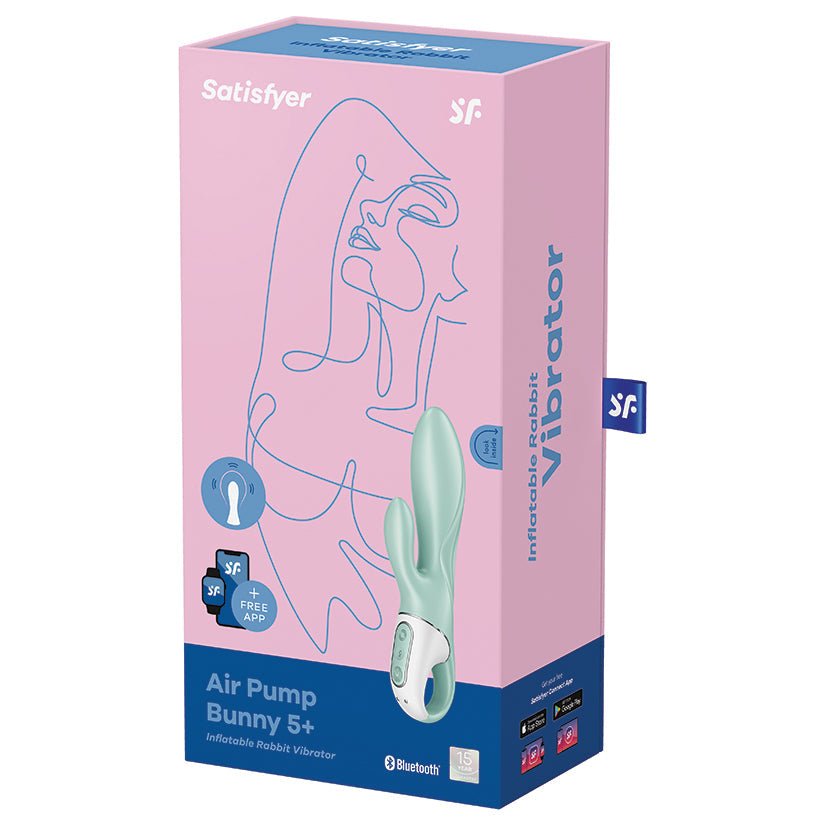 Satisfyer Air Pump Bunny 5+-Mint - Xweetdreamx Brown SootyAdultsBrown SootyXweetdreamx