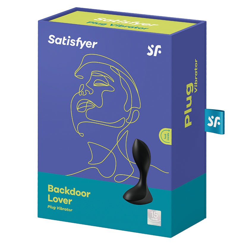 Satisfyer Backdoor Lover -Black - Xweetdreamx Brown SootyAdultsBrown SootyXweetdreamx