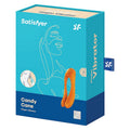 Satisfyer Candy Cane Finger Vibrator-Orange - Xweetdreamx Brown SootyAdultsBrown SootyXweetdreamx