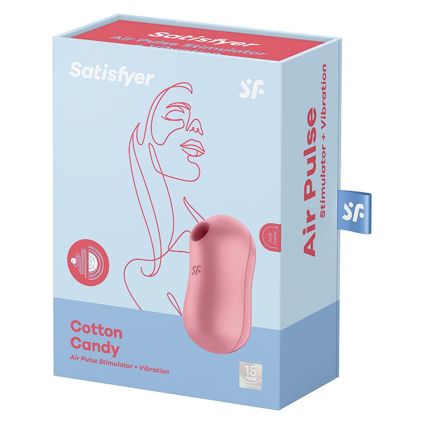 Satisfyer Cotton Candy-Light Red - Xweetdreamx Brown SootyAdultsBrown SootyXweetdreamx