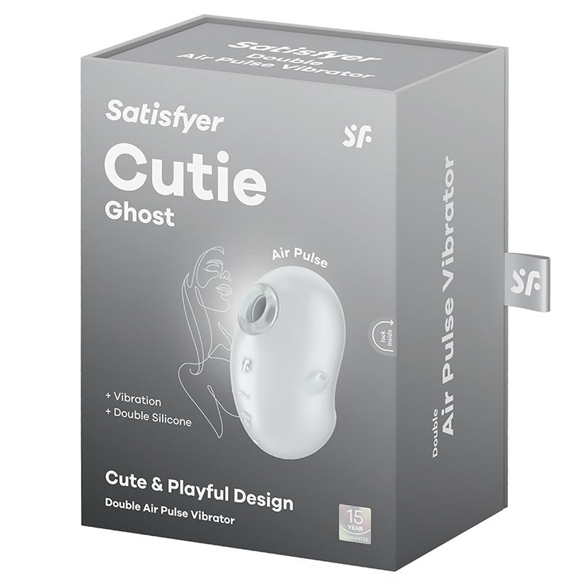 Satisfyer Cutie Ghost-White - Xweetdreamx Brown SootyAdultsBrown SootyXweetdreamx