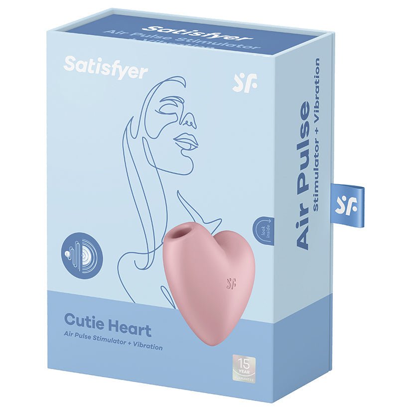 Satisfyer Cutie Heart-Light Red - Xweetdreamx Brown SootyAdultsBrown SootyXweetdreamx