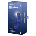 Satisfyer Double Crystal Glass Dildo-Blue - Xweetdreamx Brown SootyAdultsBrown SootyXweetdreamx
