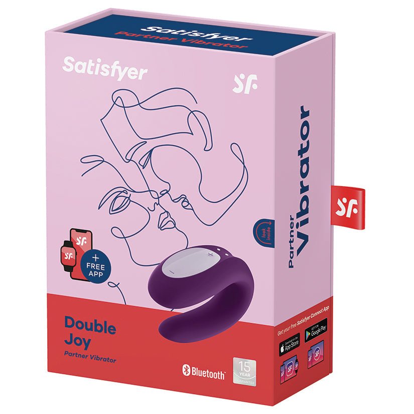 Satisfyer Double Joy Violet - Xweetdreamx Brown SootyAdultsBrown SootyXweetdreamx