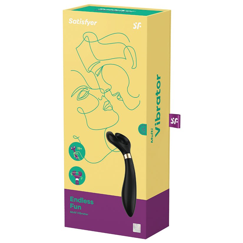 Satisfyer Endless Fun Multi Vibrator-Black - Xweetdreamx Brown SootyAdultsBrown SootyXweetdreamx