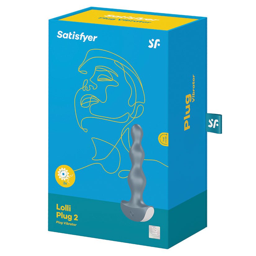 Satisfyer Lolli-Plug 2-Ice Blue - Xweetdreamx Brown SootyAdultsBrown SootyXweetdreamx