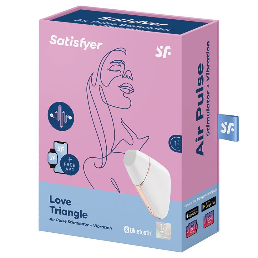 Satisfyer Love Triangle-White - Xweetdreamx Brown SootyAdultsBrown SootyXweetdreamx