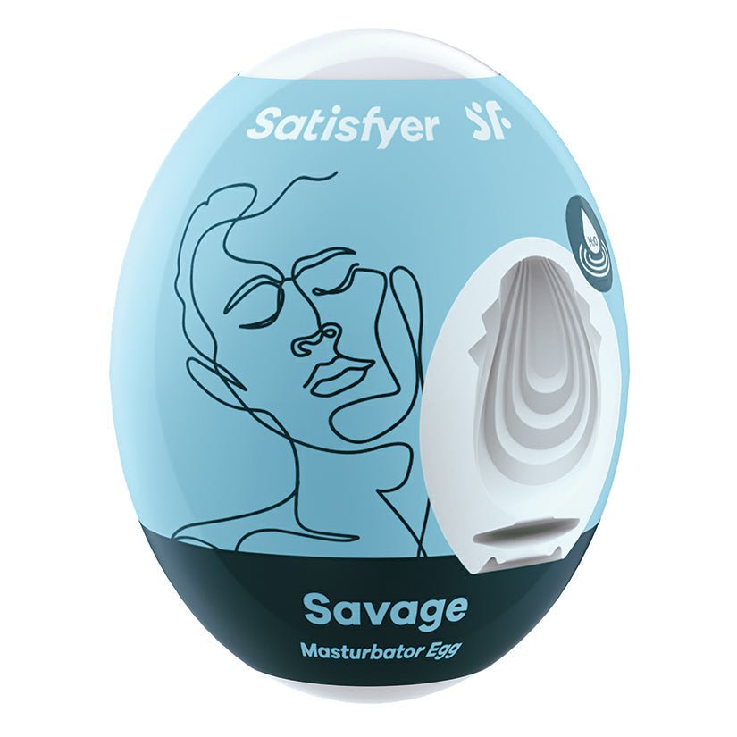 Satisfyer Masturbator Egg Single-Savage - Xweetdreamx Brown SootyAdultsBrown SootyXweetdreamx