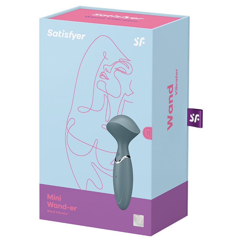 Satisfyer Mini Wand-er-Grey - Xweetdreamx Brown SootyAdultsBrown SootyXweetdreamx