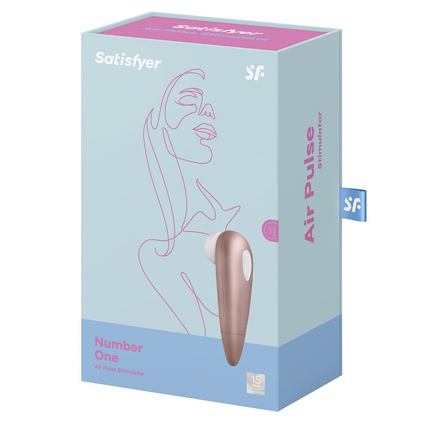 Satisfyer Number One Air Pulse Stimulator - Xweetdreamx Brown SootyAdultsBrown SootyXweetdreamx
