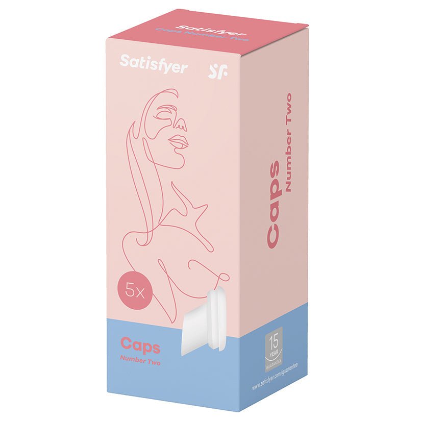 Satisfyer Number Two Climax Tips-White - Xweetdreamx Brown SootyAdultsBrown SootyXweetdreamx