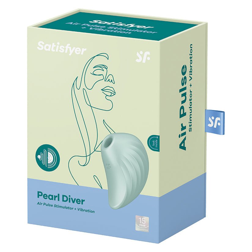Satisfyer Pearl Diver-Mint - Xweetdreamx Brown SootyAdultsBrown SootyXweetdreamx