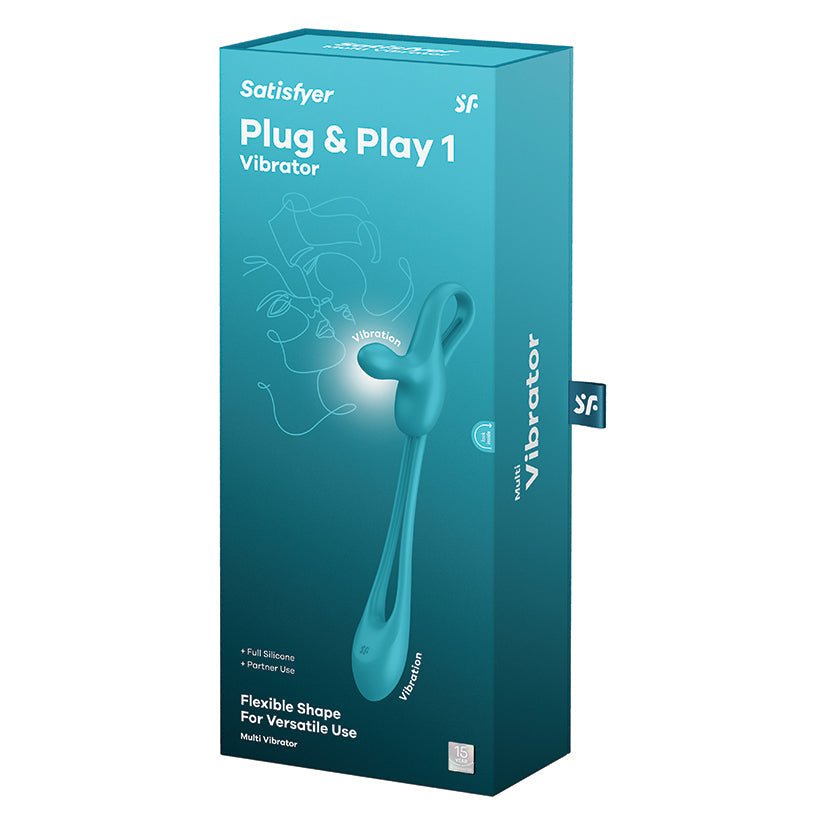 Satisfyer Plug and Play 1-Bluegreen - Xweetdreamx Brown SootyAdultsBrown SootyXweetdreamx