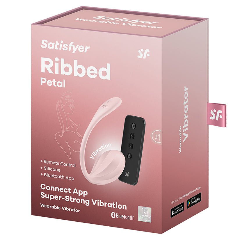 Satisfyer Ribbed Petal-Rose - Xweetdreamx Brown SootyAdultsBrown SootyXweetdreamx