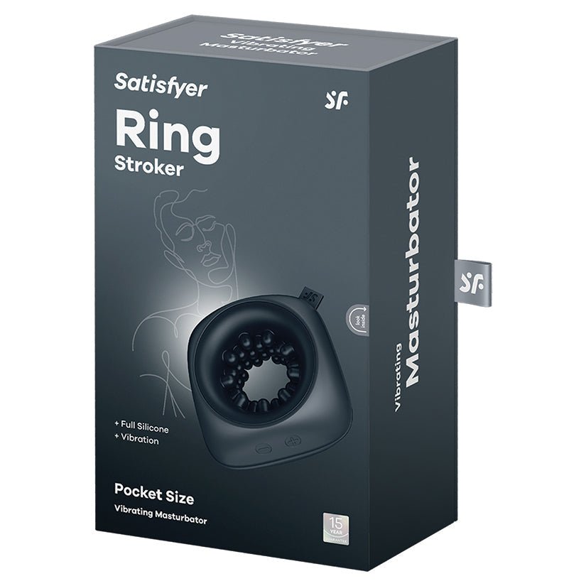 Satisfyer Ring Stroker-Black - Xweetdreamx Brown SootyAdultsBrown SootyXweetdreamx