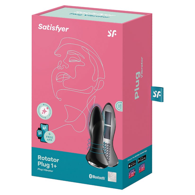 Satisfyer Rotator Plug 1+ Black - Xweetdreamx Brown SootyAdultsBrown SootyXweetdreamx
