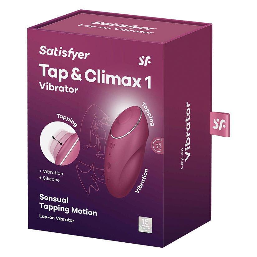 Satisfyer Tap and Climax 1-Red - Xweetdreamx Brown SootyAdultsBrown SootyXweetdreamx
