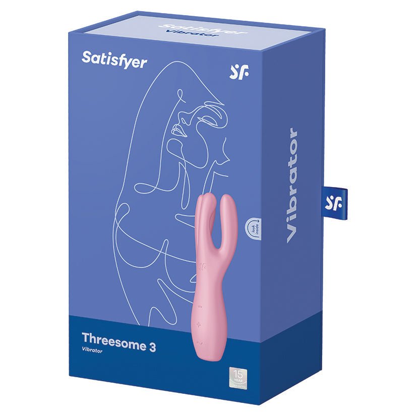 Satisfyer Threesome 3-Pink - Xweetdreamx Brown SootyAdultsBrown SootyXweetdreamx