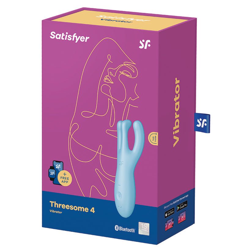 Satisfyer Threesome 4-Blue - Xweetdreamx Brown SootyAdultsBrown SootyXweetdreamx