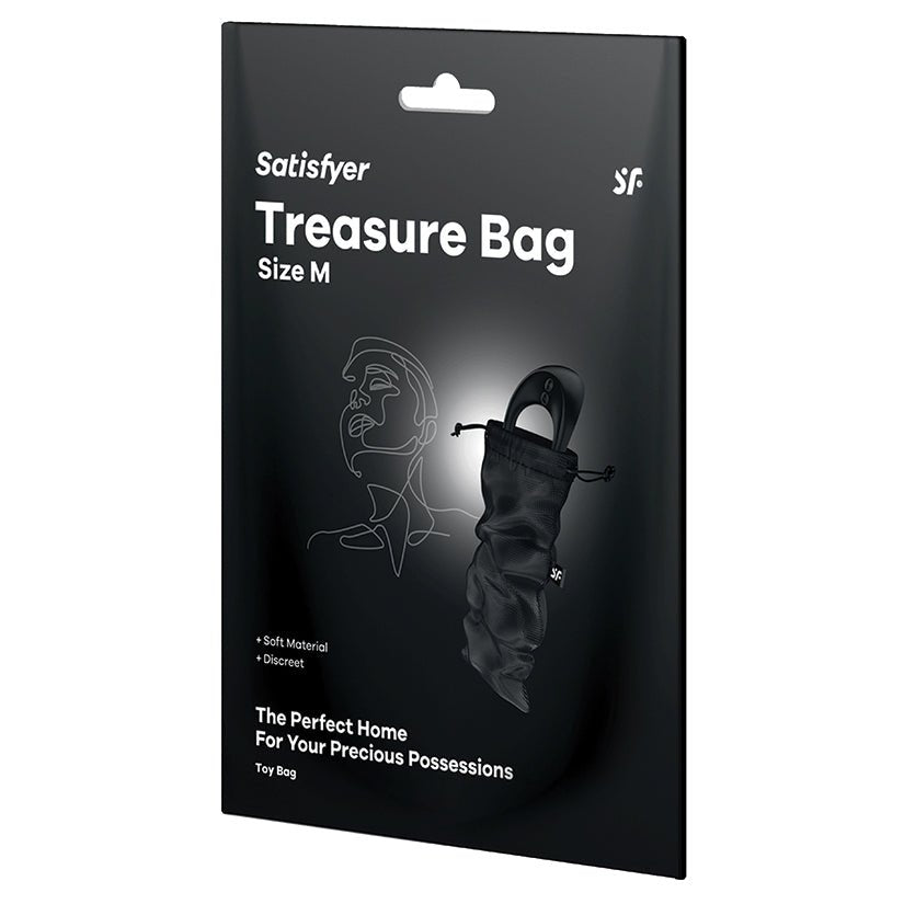 Satisfyer Treasure Bag M-Black - Xweetdreamx Brown SootyAdultsBrown SootyXweetdreamx