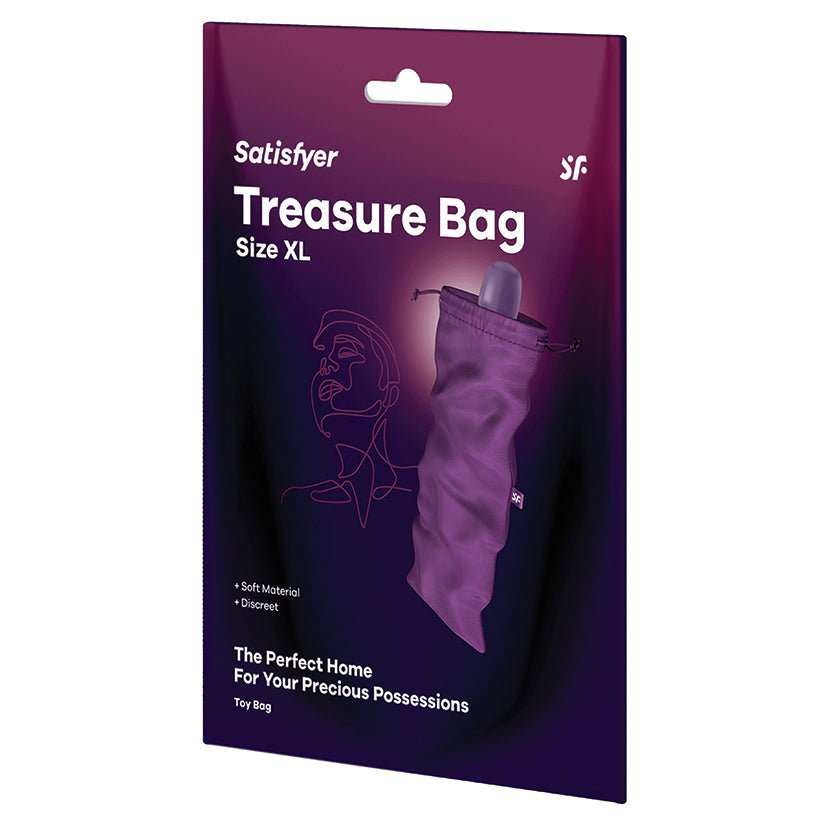 Satisfyer Treasure Bag XL-Violet - Xweetdreamx Brown SootyAdultsBrown SootyXweetdreamx