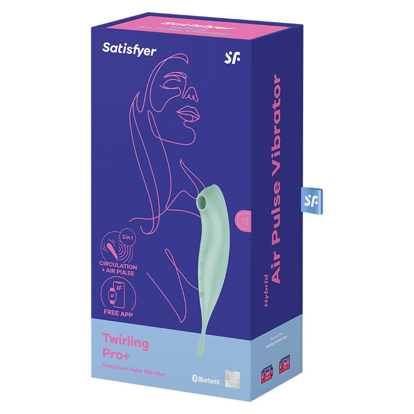 Satisfyer Twirling Pro+-Mint - Xweetdreamx Brown SootyAdultsBrown SootyXweetdreamx